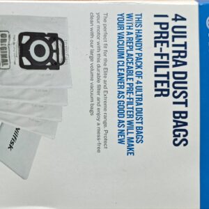 Nilfisk 4 + Dust Bags + Pre-filtre 107407940